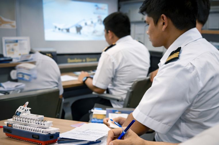 Maritime cadets training through the CSMI cadetship program